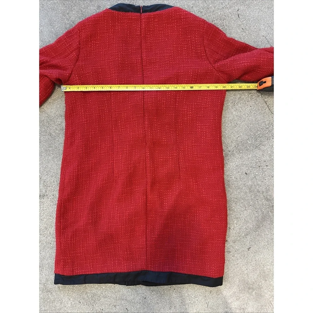 Pomander Place Dress Women Red Size L Tuckernuck Mini Quilted Coco Twilled Retro - Picture 4 of 8